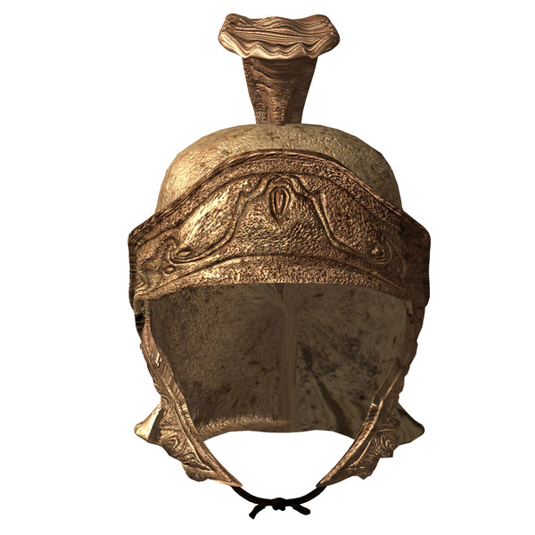 attic helmet libyan commander 3d max - Helmet of Libyan Commander (3rd-1st Century B.C.) by Poliovale